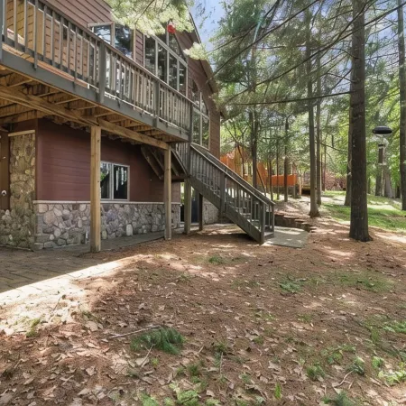 Beautiful Big Trout Lake Home on Whitefish Chain of Lakes! Pontoon Rental Onsite