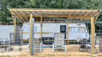 Vintage Restored Glamper - Unique Tiny Home w/ Plunge Pool & Patio