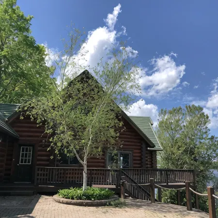 Keweenaw's Houghton Haven waterfront home. Secluded & private, yet close to town