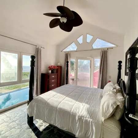 Villa Flamingo; Sleeps 8; Waterfall, Oceanfront Pool, Hot Tub