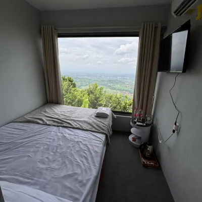 Contana Glamping with Jogja City View - balcony