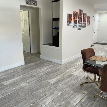 Center of town, newly renovated home, lots of parking and space for family