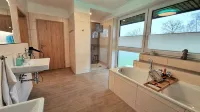 Mod. Apartment with balcony, 4 persons, near Hamburg - Wifi