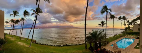 Luana Moana Signature Oceanfront Maui-Ocean&Haleakala Views-FreeWiFi-A/C-Romance