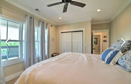 Spacious 5-bed/5 bath home with river view.