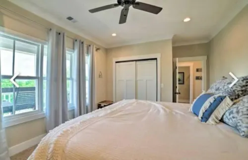 Spacious 5-bed/5 bath home with river view.