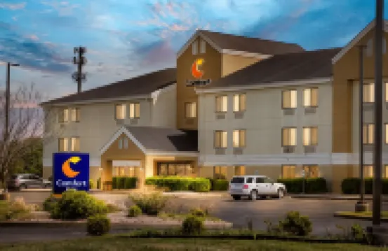 埃文斯維爾東舒適酒店 鄰近Angel Mounds State Historic Site的酒店