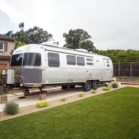 Charming Airstream Wellness Retreat in Wine Country