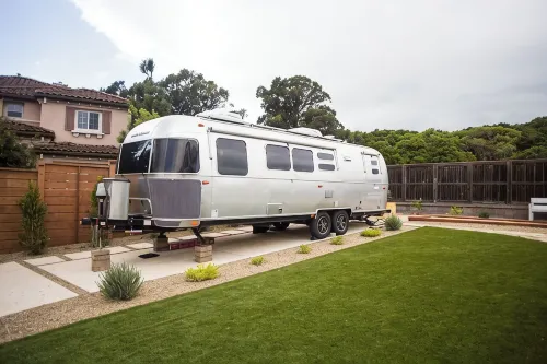Charming Airstream Wellness Retreat in Wine Country