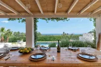 Luxury villa with trullo and sea view, Villa Deria - 4-Sterne
