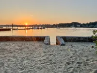 Waterfront Retreat- Private Beach & Hot Tub-July Specials Available