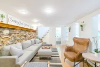 PENN STATE Country Creek Cottage w/ Hot Tub - ON Spring Creek and 7 miles to PSU