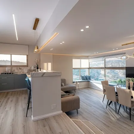 Luxury apartment with panoramic view