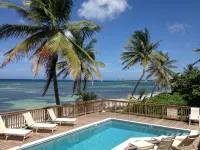 The Pink Beach House - Private House and Pool directly on the Beach, Rum Point - Pools