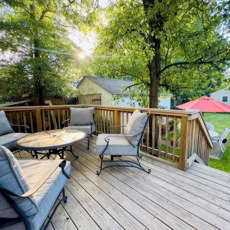 Princeton Haven w/ Private Deck, Lush Backyard & Walk to Downtown Princeton!