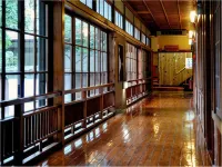 Hitoyoshi Ryokan - parking