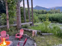 River Vista Cabin with Mountain Views - Feriehus