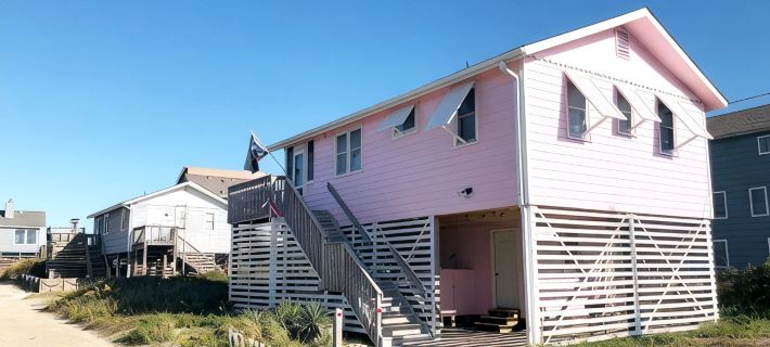 Little Pink Cottage Obx - Steps Away from Private Beach Access! Hoteles en Nags Head