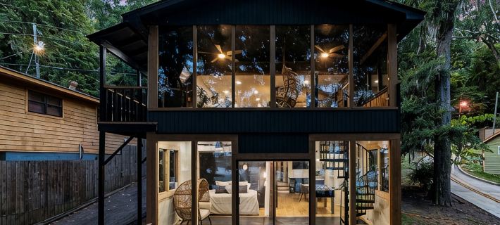 Bella Vista湖畔小屋，熱水浴缸、獨木舟、美景、電動汽車充電樁. 馬里恩縣酒店