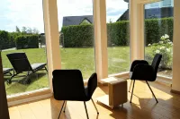 Modern, spacious vacation home - natural beach, space & tranquillity, fireplace - 4-Star