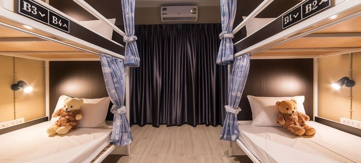 Napa Hostel Samrong Station Hotels in Samut Prakan