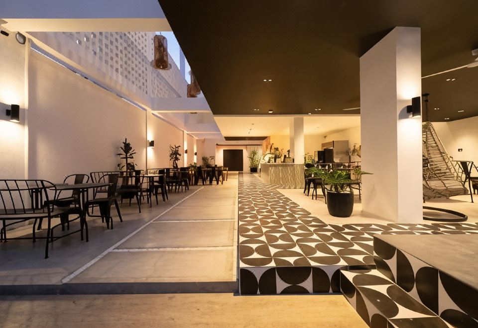 호스텔 루프탑 전경