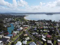 Coastal Upper-Level Home with Pool Access Hotels in Batehaven