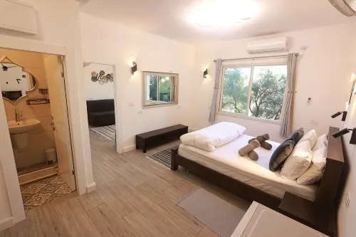 Charming 2-bedroom apartment with WiFi, AC in quaint Mikhmanim - アパートメント