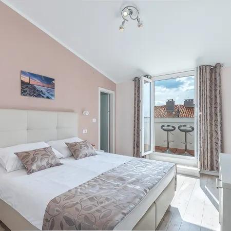 Old town apartment with balcony