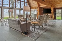 On The Rocks.  Lake Michigan Beachfront Home.