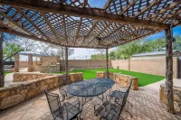 Ranch Oasis on 3 Acres w/Pool, Outdoor Kitchen, RV Parking, Sauna, Gym & More!