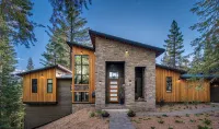 New modern home with spectacular view on 5 private acres