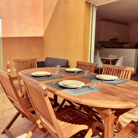 Villa Cédrat - Piscine - 500m Plages et Commerces Отели в г. Леччи