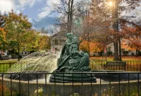 Fountain ViewII~Charming historical building in the heart of downtown Wellsboro.