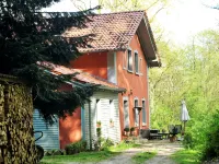 Old forester's house in the nature park, surrounding area of Berlin, own terrace, sauna, WiFi
