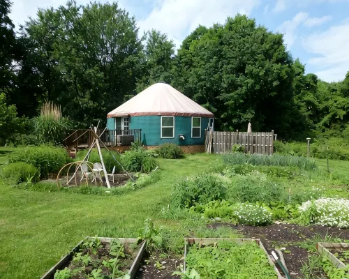 One-Of-A-Kind Yurt Surrounded by Waterfalls Hotels in Newfield