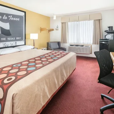 Super 8 by Wyndham Grapevine/DFW Airport Northwest Hotels near PEPPA PIG World of Play Dallas
