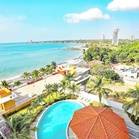 Two Bedroom Beach Front Condo with Amazing Ocean View