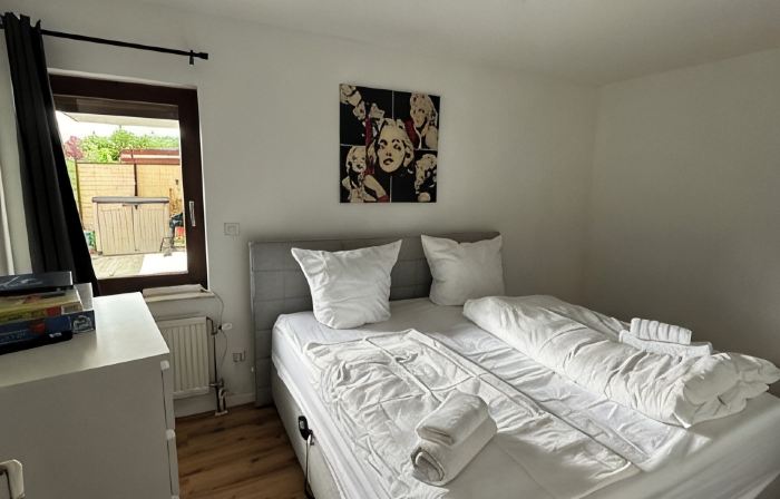 Quiet vacation apartment with whirlpool and barrel sauna