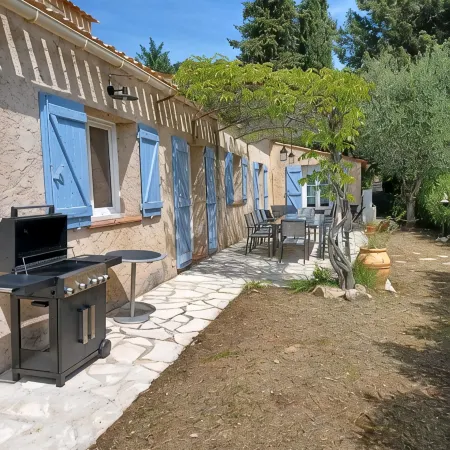 Villa with pool in Provence in Cotignac elected most beautiful village in France