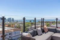 NEW BUILD-ideal San Diego location, Little Italy, Gaslamp-WiFi, AC, 2x King beds - Apartemen