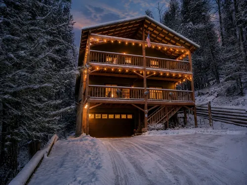 5Br Chalet: Panoramic Views & Game Room