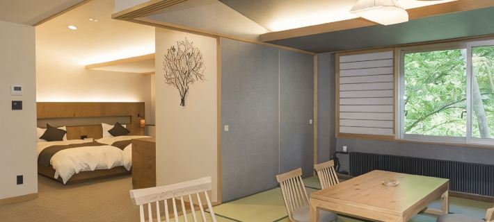 Hotel Shimeikan Hoteles en Distrito de Tone