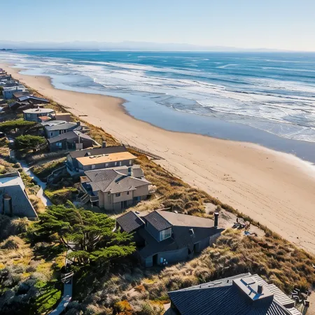 Oceanfront Retreat Pajaro Dunes Beach, crashing wave views, private beach