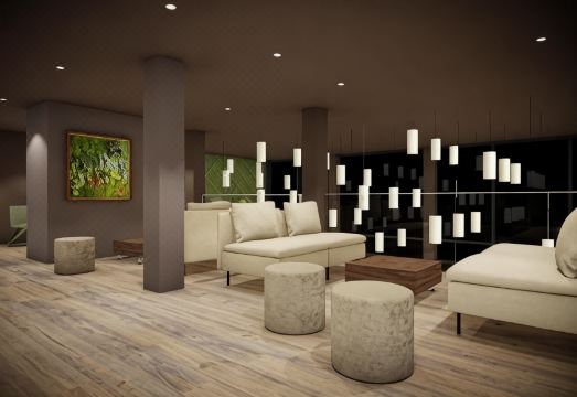 Platzhirsch Living 객실 내부