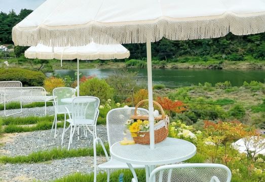 글램핑 전경 이미지