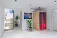 Seafront villa Kupinica with private indoor Pool