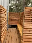 天堂松林木屋