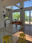 Modern family-sized chalet at private lake - Wi-Fi