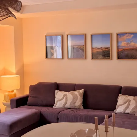 Our cozy Sea Buckthorn Suite 2 minutes walk to the sea